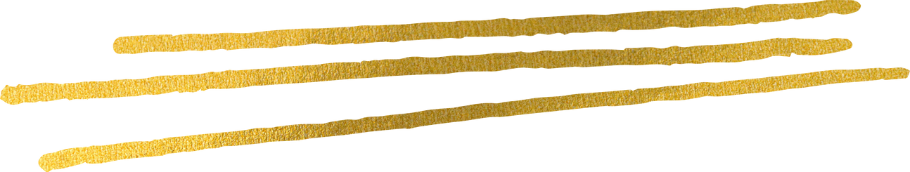 Gold Straight Line Stroke